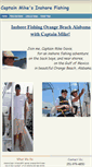 Mobile Screenshot of captainmikesinshorefishing.com